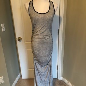 Mossimo stretch knit maxi dress maternity medium